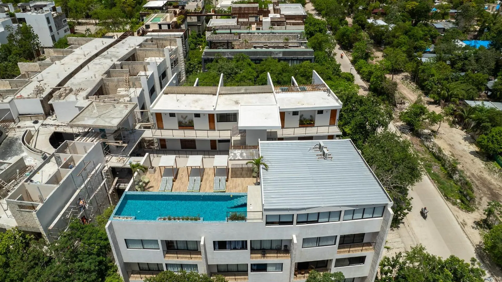 Downtown Penthouse With Private Pool, Rooftop Pool And Gym, Short Distance From Beaches, Restaurants & Nightlife Tulum 0*,  Mexique